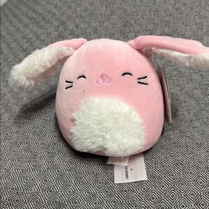 NWT - Squishmallows - Bop - Pink Easter Bunny